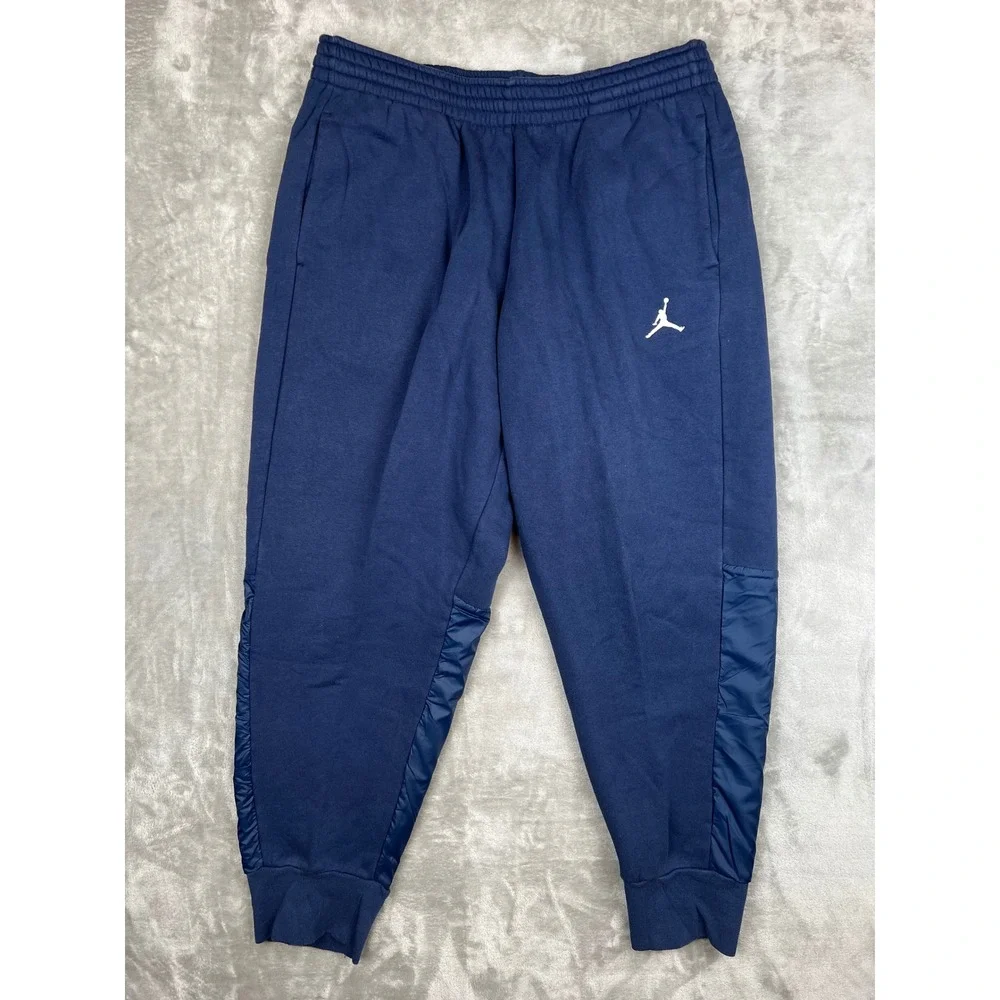 Jordan Jumpman Navy Blue Jogger‎ Sweatpants XXL 903364-410 Win Like 82